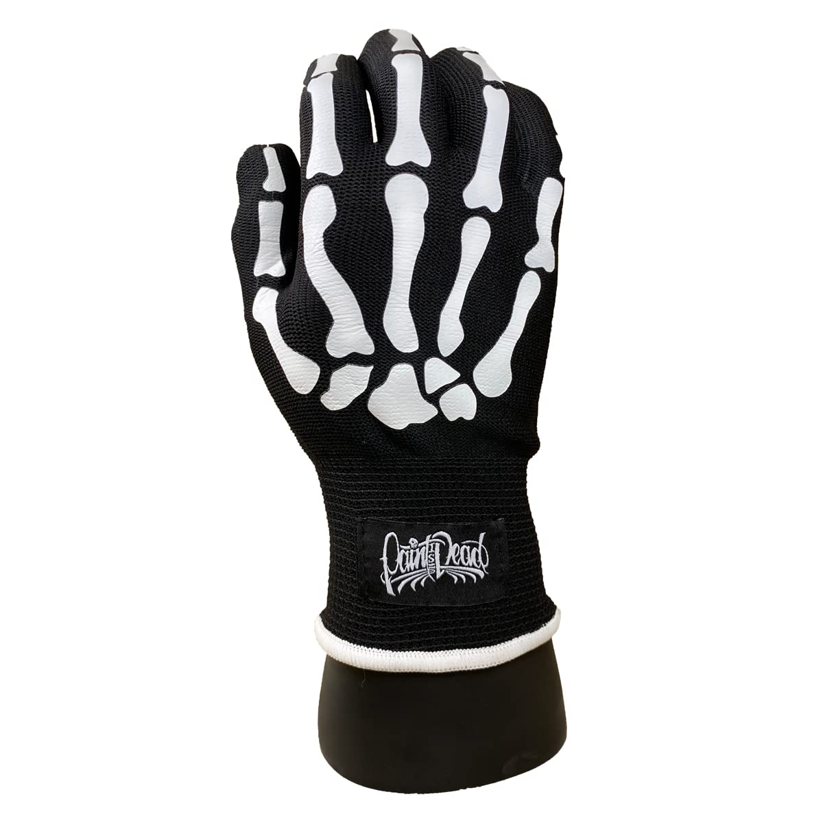 Paint is Dead ProSeries Skeleton Print ProGlove HD Pair of Vinyl Wrap Gloves for Car Wrapping (Small)