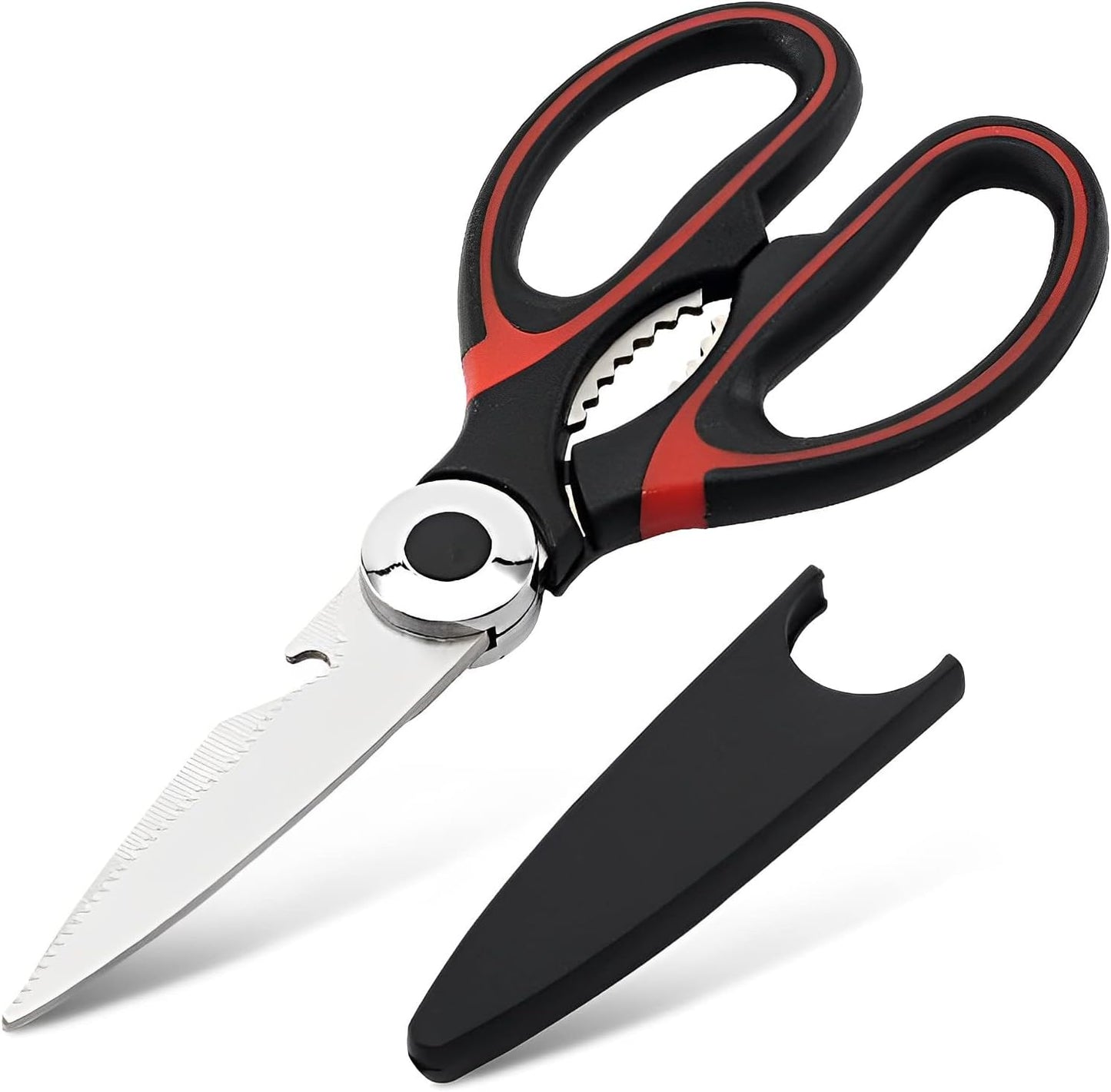 Multipurpose Kitchen Scissors, Left and Right Handed Kitchen Shears, Stainless Steel Blades, Kitchen Gadgets