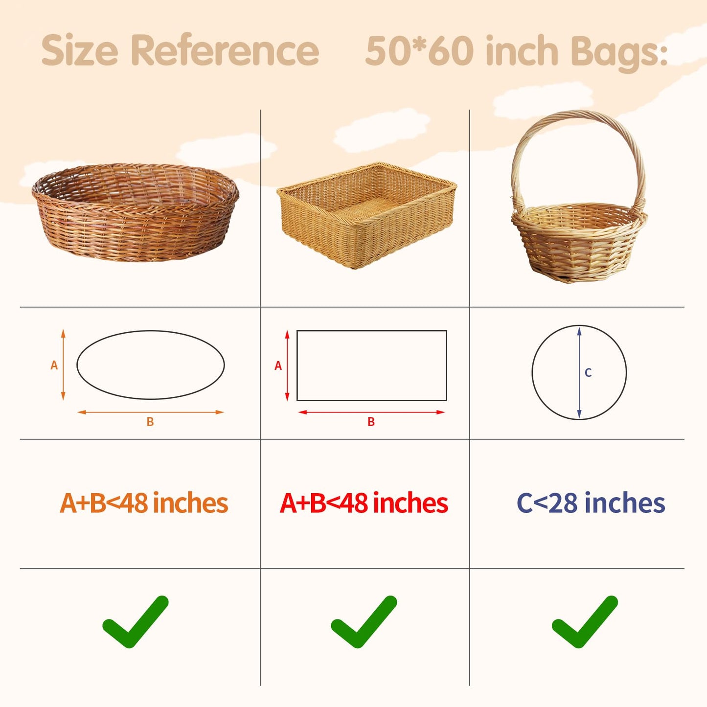 LEOSINDA 10 Pcs Extra Large Cellophane Bags 50x60 Inches for Gift Baskets, Clear Gift Basket Wrap with 10 Gold Ribbons, Food-Safe Plastic Packaging for Valentine's Day,Christmas,Weddings,Auctions