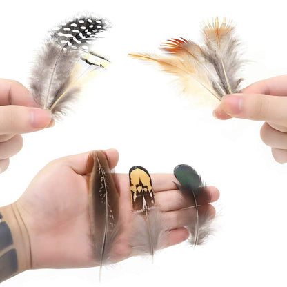 360pcs 12 Styled Natural Feathers Assorted Mixed Feathers for Jewelry and Dream Catcher Crafts
