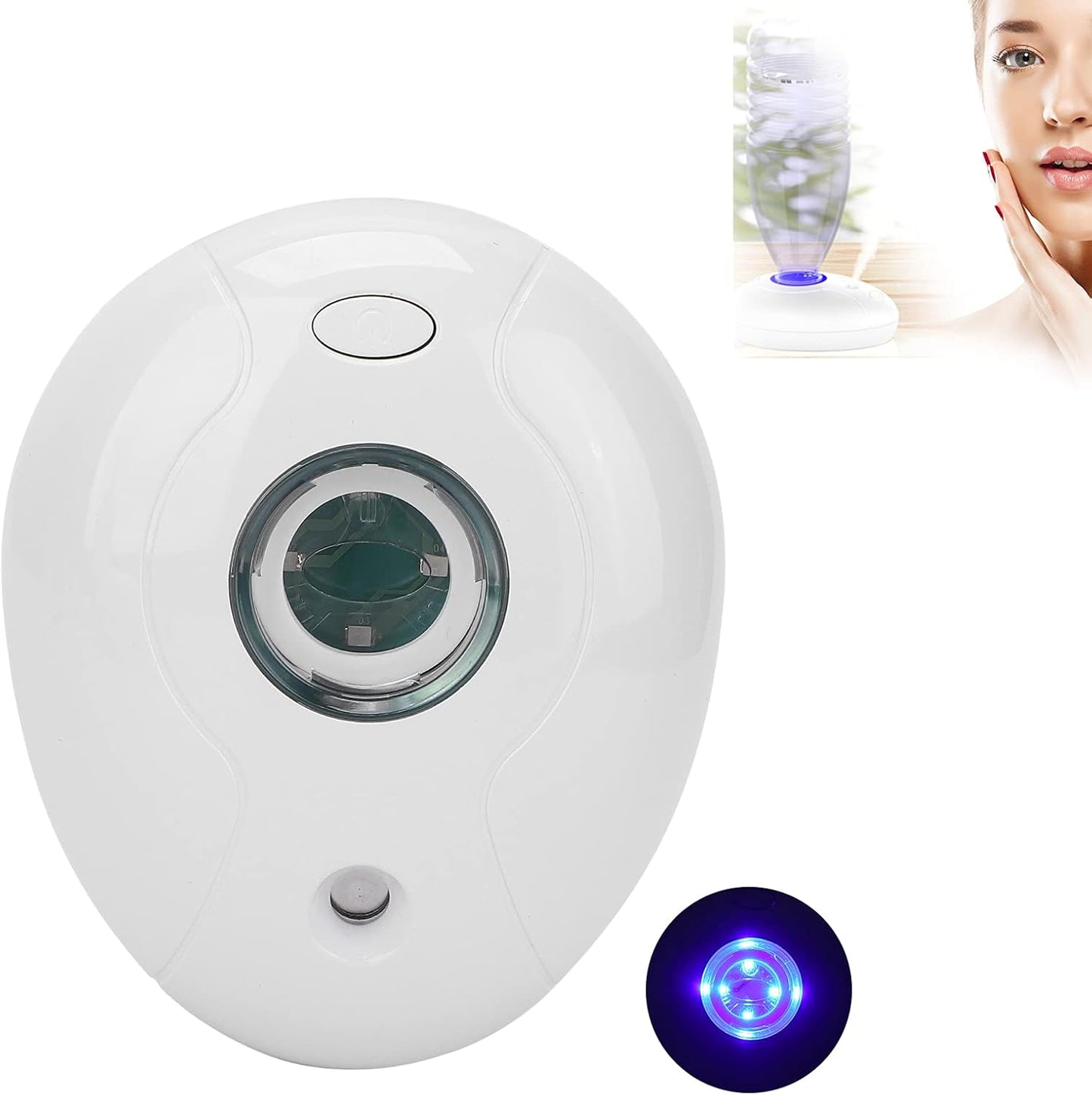 Mini Humidifier, Portable Air Humidifier, USB Plug Noiseless Water Bottle Humidifier for Bedroom Office