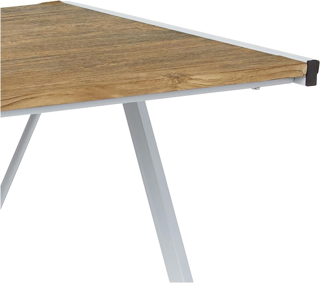 Urban Lifestyle Z-Shaped Student Desk, Wood Design