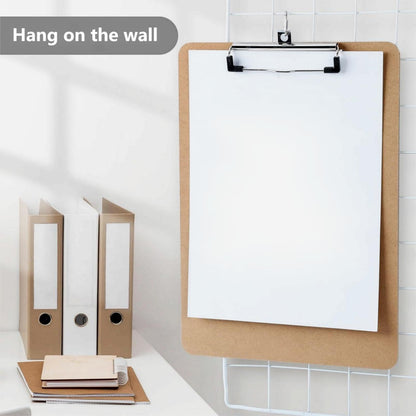 CKKAPTURE 2 Pack Hardboard Office Clipboards - 11x17 Inches, Low Profile Clip, Horizontal and Vertical Design - Ideal for Office, School, and Art Projects
