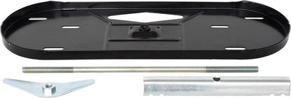 Flame King Dual RV Propane Tank Cylinder Rack - Holds 40lb Tanks for RVs & Trailers - KT40MNT