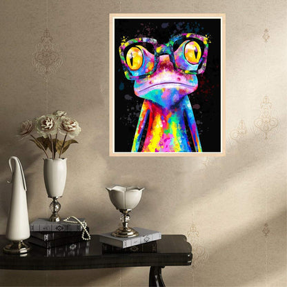 MMAHD 5D DIY Diamond Art Painting Kits for Adults Full,Frog Full Drill Embroidery Paintings Rhinestone Pasted DIY Painting Cross Stitch Arts Crafts for Home Wall Decor 9.8×11.8Inches