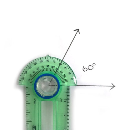 EAI Education Slide N' Measure Compass: Assorted Colors - Set of 10
