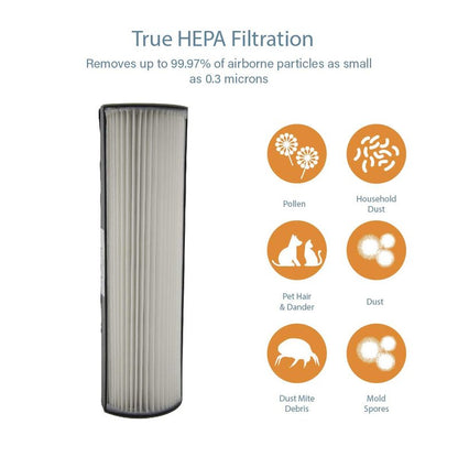 Filter-Monster – Replacement Filters, 2 Pack – Compatible with Therapure TPP440F Filter for Therapure Air Purifier TPP440, TPP540, and TPP640 Air Purifiers