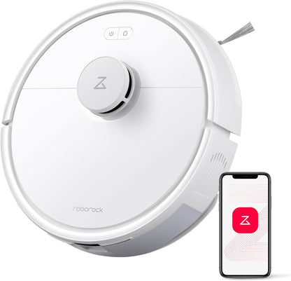 Roborock Q7 L5 Robot Vacuum & Mop Combo - 8,000Pa Suction, LiDAR Navigation, Self-Charging | White