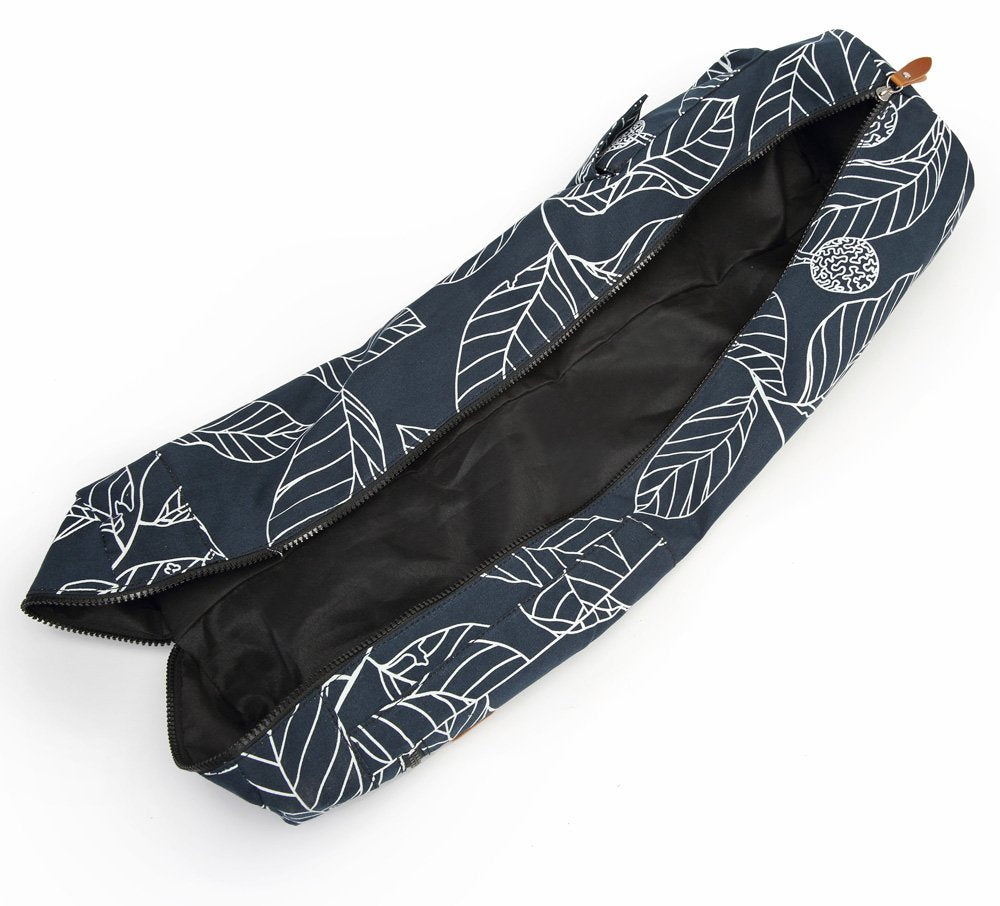 ELENTURE Yoga Mat Bag for Women & Men,Travel Gym Bag for 1/4" 1/3" Thick Exercise Yoga Mat, Full-Zip Yoga Mat Carrier Bag for Class workout Bachelorette with Pockets and Adjustable Strap