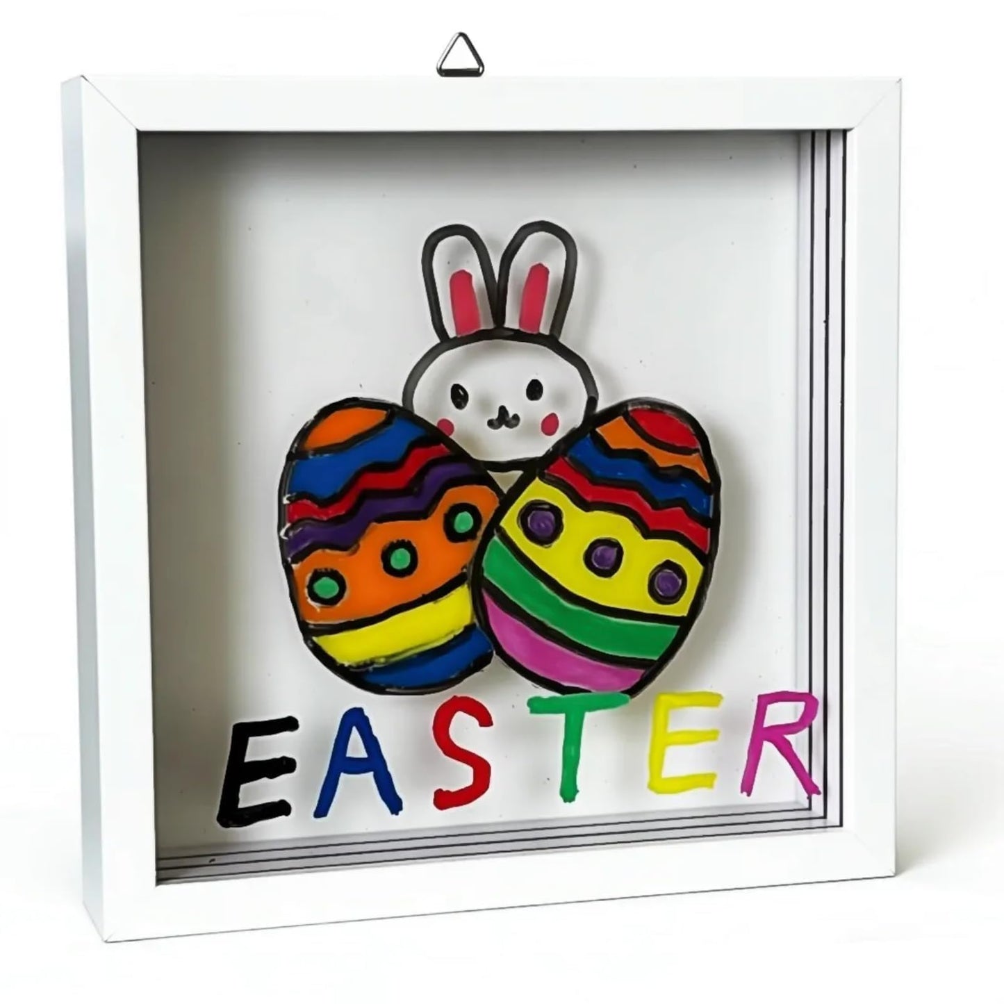 DIY 3D Shadow Box,8x8 Layered 3D Effect Craft Decor,Creative Artwork Gift for Painting Lover