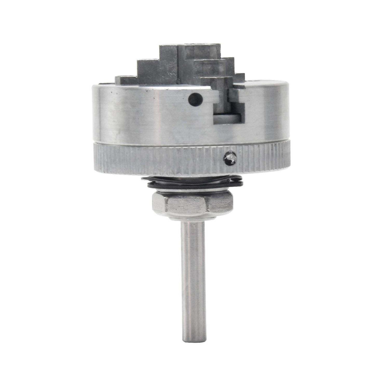 Zorivane Z011 3-Jaw Lathe Chuck, Mini Lathe Chuck with Connecting Rod and Wrench, Self Centering Wood Turning Chucks, Power Lathes Accessory