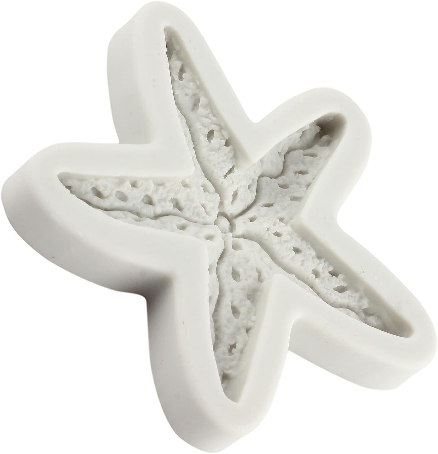 Starfish Silicone Fondant Mold, Marine Theme Cake Molds for Sugar Cake Decorating, Cupcake Topper