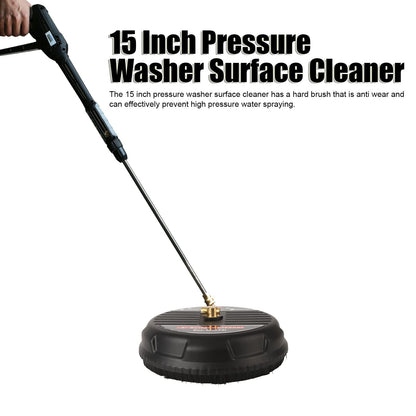 Pressure Washer Surface Cleaner, Strong and Flexible 4000psi Pressure Washer High Speed Rotation Surface Cleaner Attachment for Terrace Walkway Swimming Pool