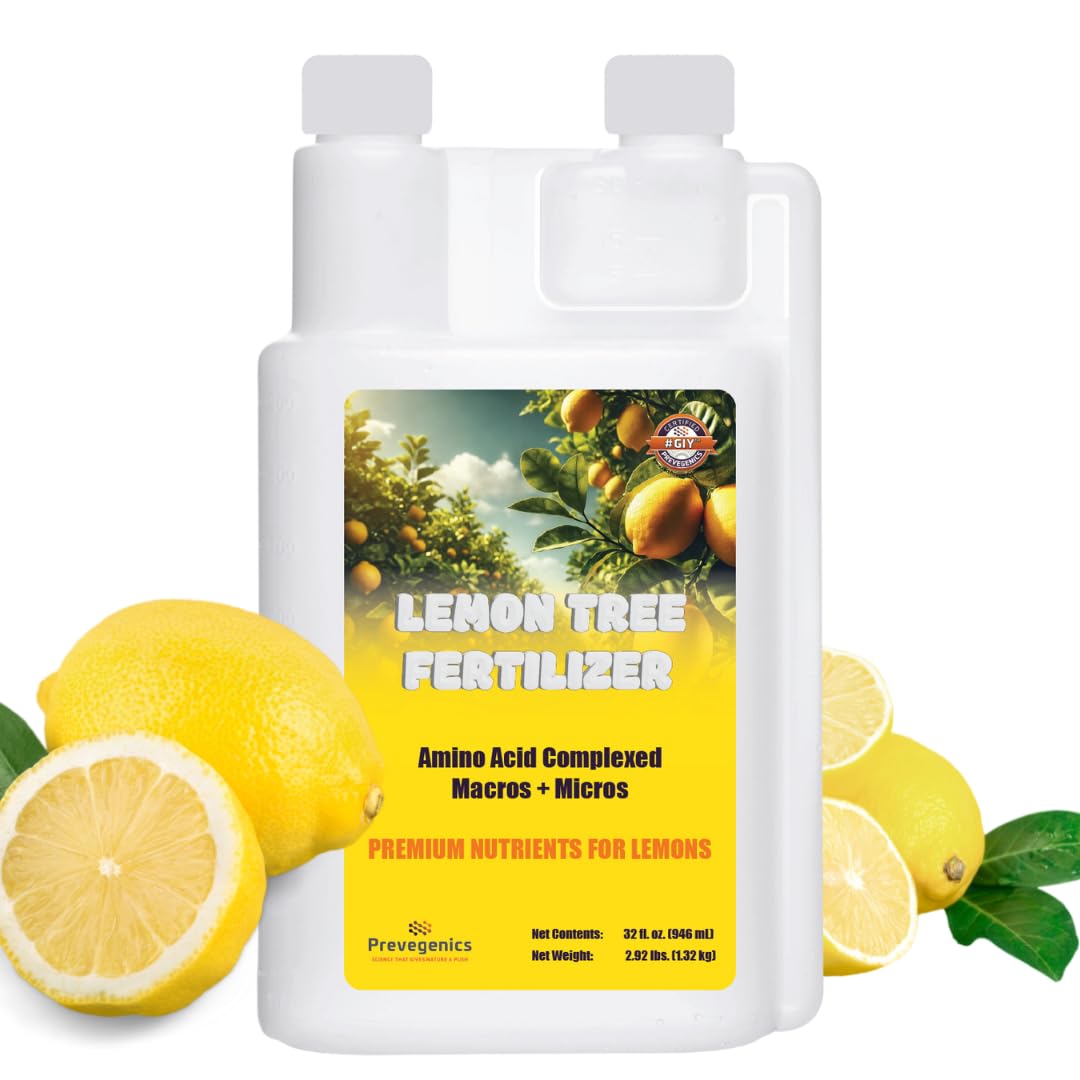 (32 oz.) Lemon Tree Fertilizer | fl. | Easy to Use Liquid Fertilizer for Lemons and Citrus Trees | Liquid Plant Food |
