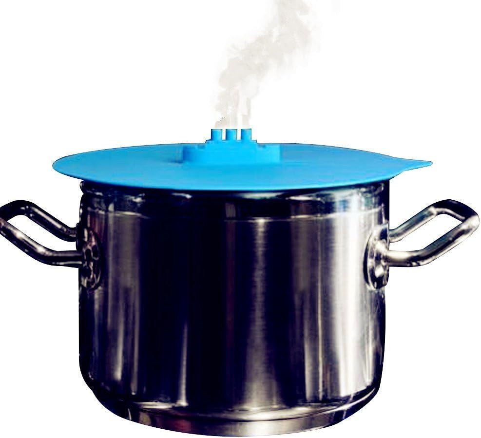 eoocvt 3pcs Steam Ship Silicone Steamer Lid Food Covers, Cute Design, Pack of 3