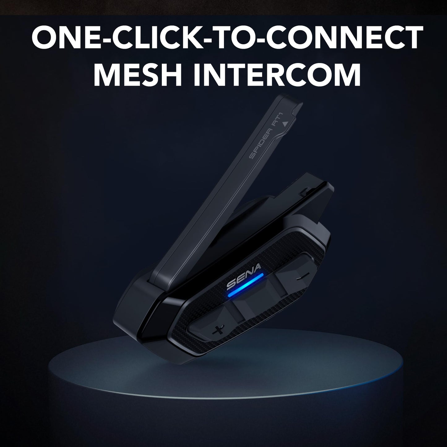 Sena Spider ST1 Motorcycle Mesh Communication System, Single Pack