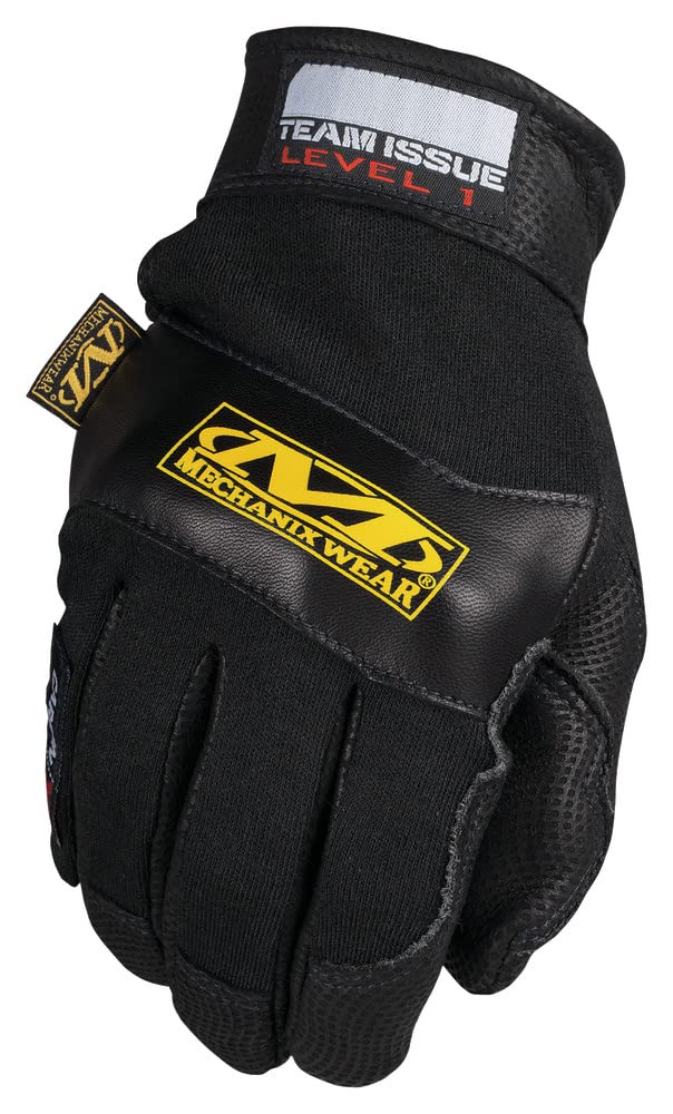 Mechanix Wear CarbonX Level 1 Fire Protection Gloves - Genuine Leather Extreme Heat & Flame Resistant Gloves - Heavy Duty High Temperature Resistance - Medium - Black