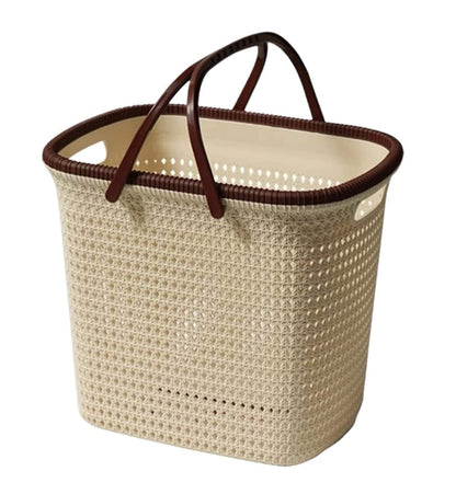 PXIWDAN Laundry Basket Laundry Basket Dirty Clothes Storage Woven Rope Hamper Clothes Hamper