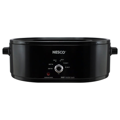 Nesco MWR18-13, Roaster Oven, 18 Quarts, Black