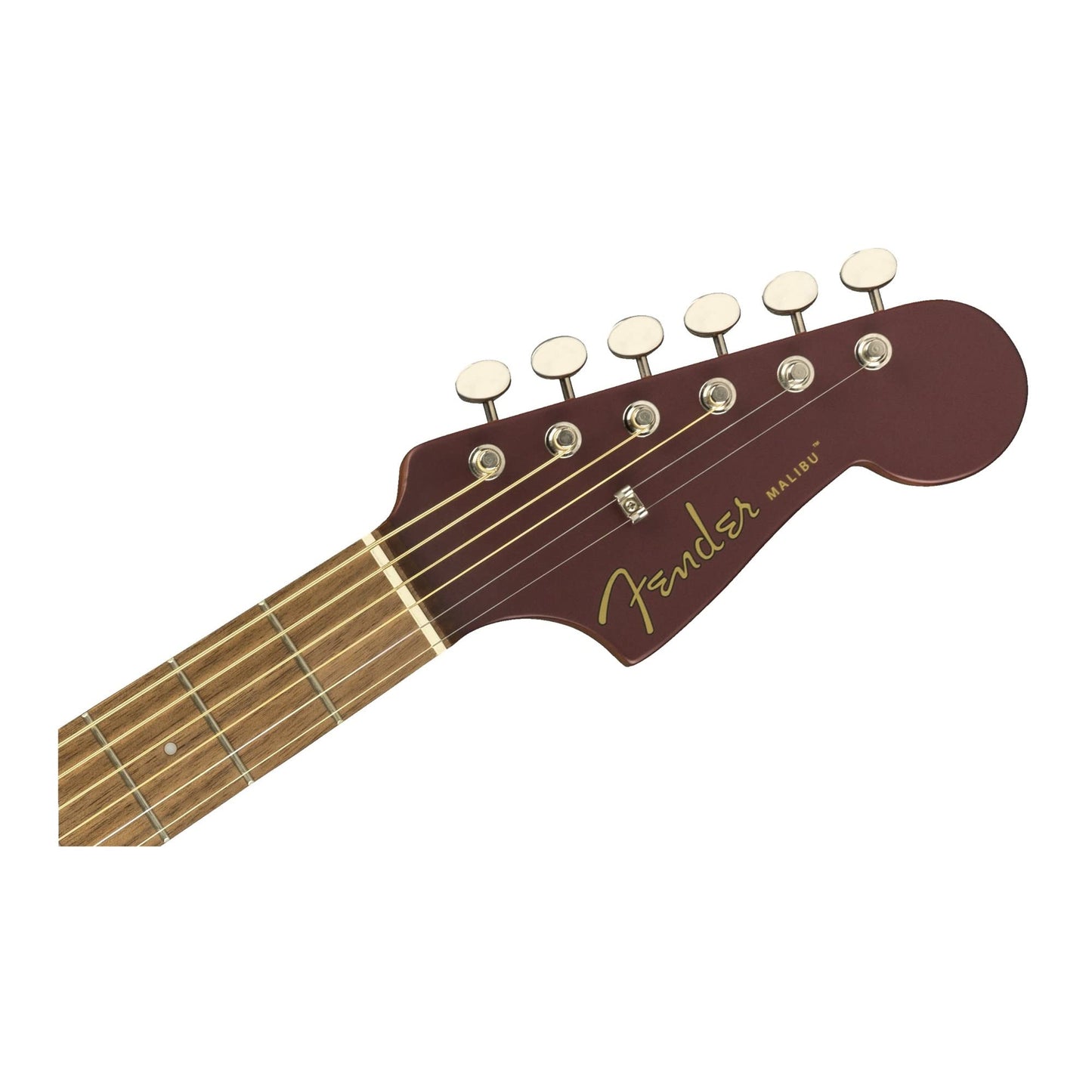 Fender Malibu Player Acoustic Electric Guitar, Burgundy Satin, Walnut Fingerboard