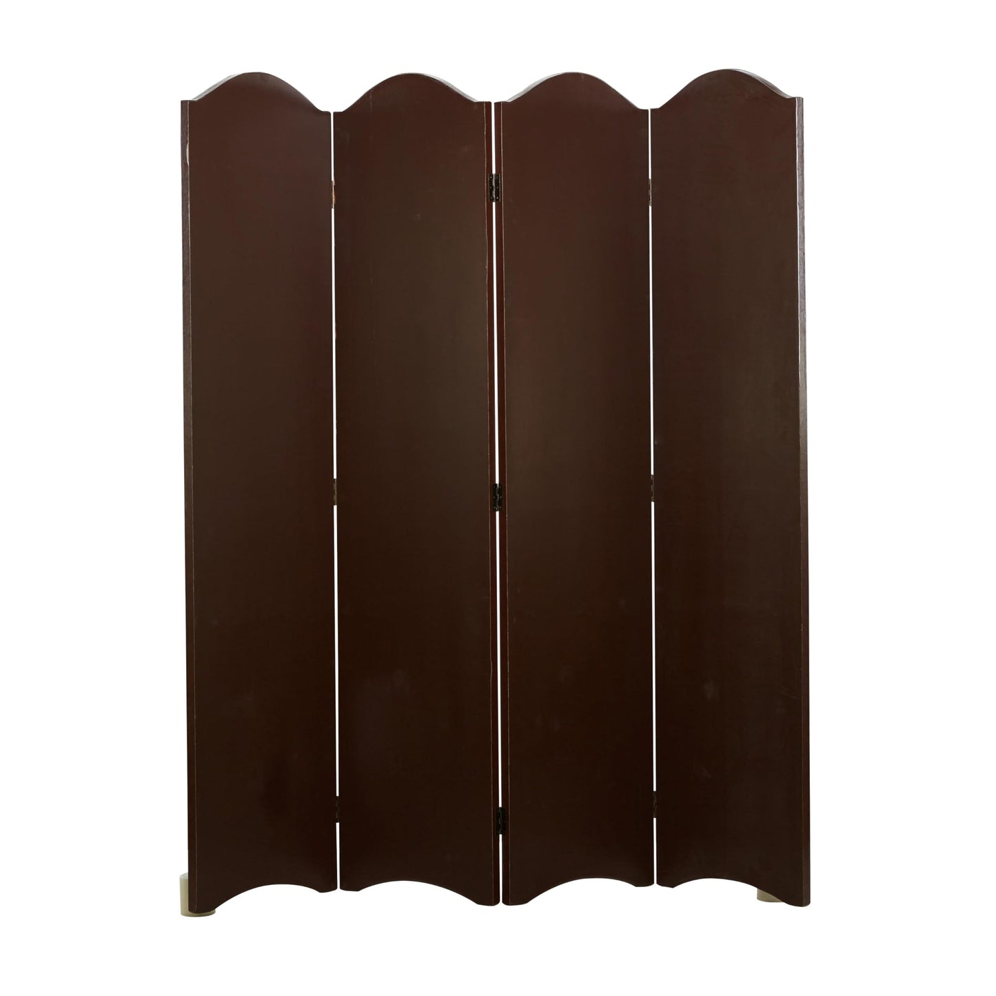 Aspire Dark Brown Four Panel Room Divider