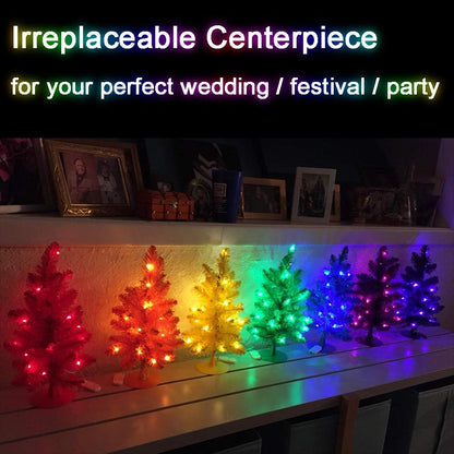 SunKite 8 Colors LED Fairy String Lights, Battery Operated 16 Pack, 20 LED 6.6 Ft Silver Copper Wire