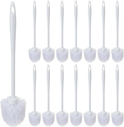 15 14.2 Inch Commercial Tioncy Pcs Toilet Brush Heavy Duty Toilet Bowl Cleaning Scrub Long Scrubber for Bathroom