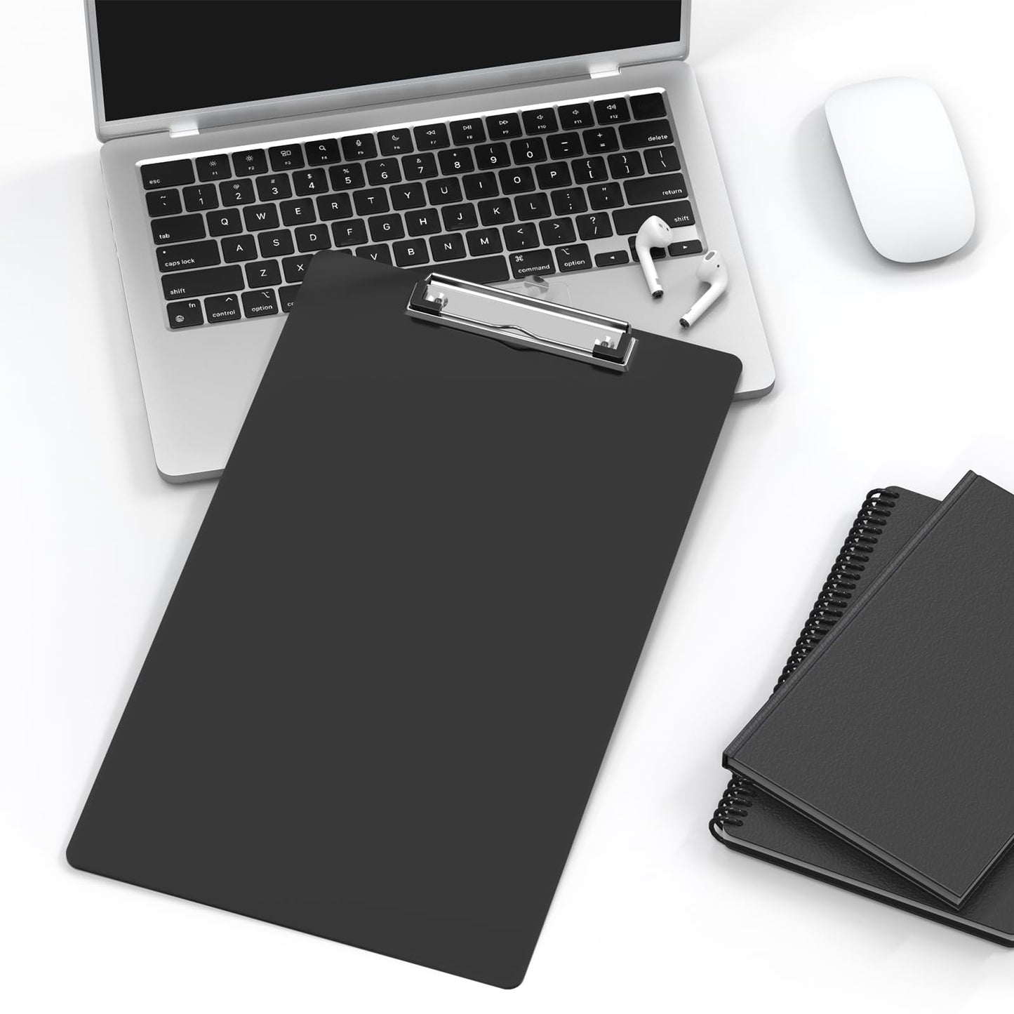 Macroclo Legal Size Clipboard, Black 8.5 x 14 Clip Boards for Lawers, Low Profile Clip, Writing Board, Size 9 x 15 in, Office & School Supply