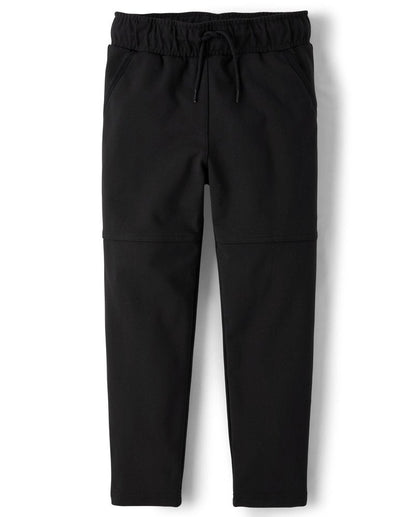 The Children's Place,Boys,Soft Tech Pull On Jogger Pants,Onyx,Medium