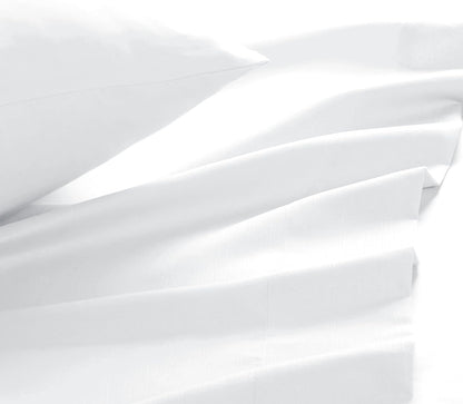 Queen Sheet Set | Ultra Soft Double Brushed Microfiber Bedding - 4 Piece Deep Pocket, Wrinkle Free - White