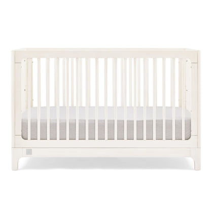 babyGap Wren 4-in-1 Convertible Crib by Delta Children - Greenguard Gold Certified, Antique White