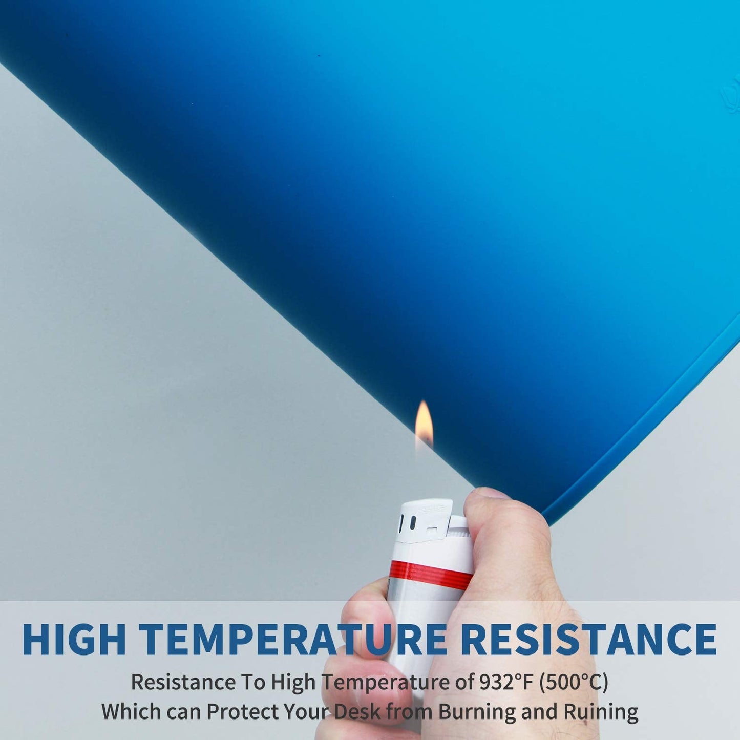 Hengtianmei Heat Insulation Silicone Repair Mat with Scale Ruler and Screw Position for Soldering Iron, Phone and Computer Repair Size: 22 x 14 Inches (H-203)