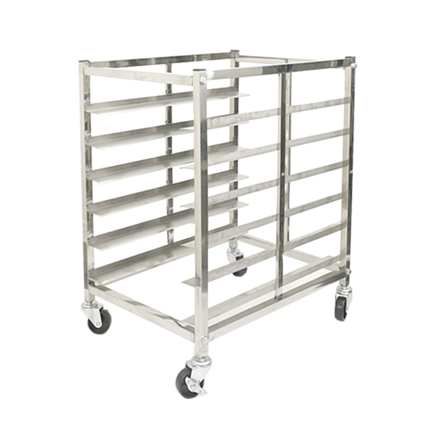DUHTFCY Heavy Duty Rolling Bread Pan Rack, 6-Tier Commercial Baking Rack for Home & Restaurant, Space-Saving Speed Rack