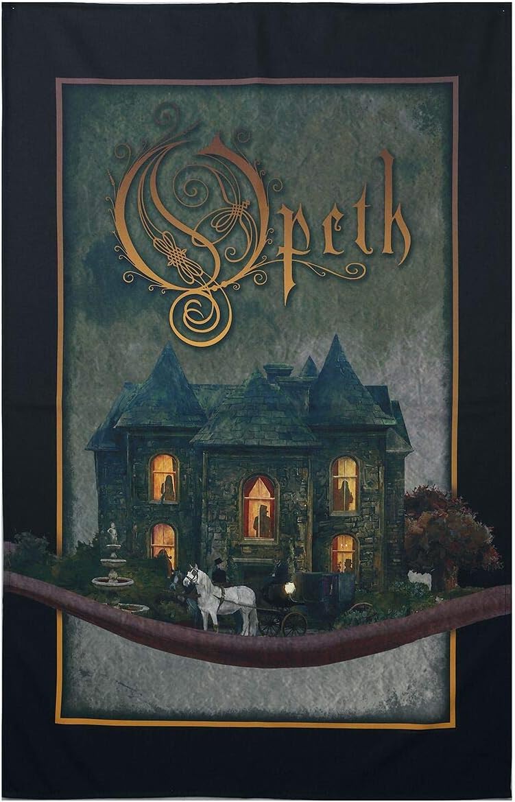omerch Opeth Fabric Flag Poster