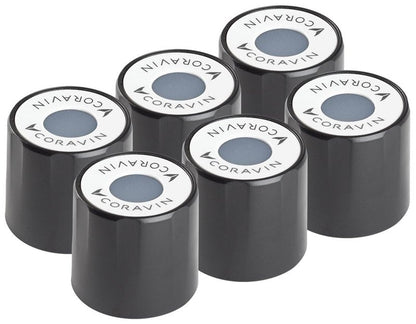 Coravin Screw Caps - Pack of 6 - Accessory for Coravin Timeless Wine by the Glass Systems and Wine Savers