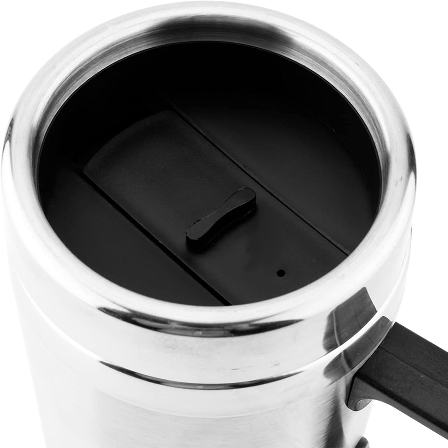 Travel Kettle, 350ml 150ml 12V Portable Electric Car Kettle, Stainless Steel Car Coffee Mug Kettle for Heated Water Cup