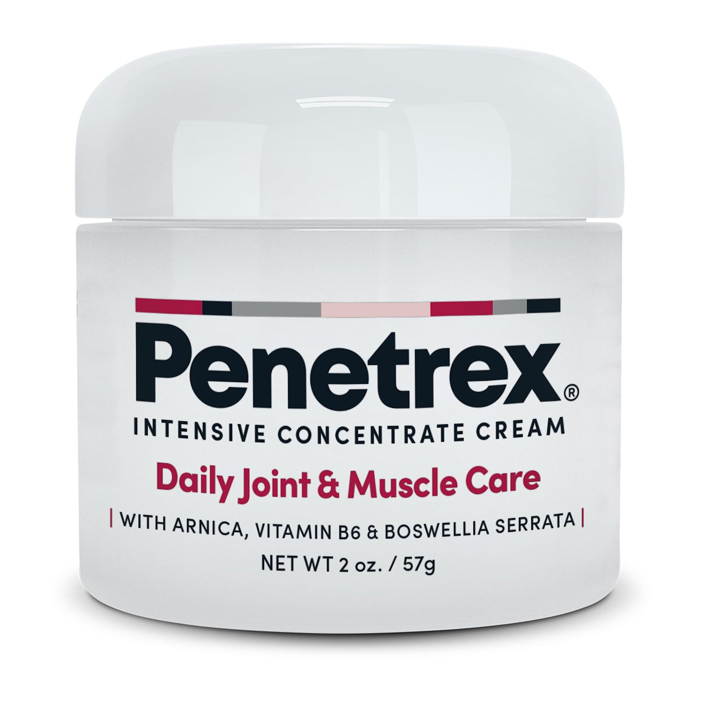Penetrex Joint & Muscle Therapy - Soothing Muscle Rub for Back, Neck, Hands, Feet - Premium Whole Body Rub with Arnica, Vitamin B6 MSM & Boswellia - Non-Greasy 2oz Cream