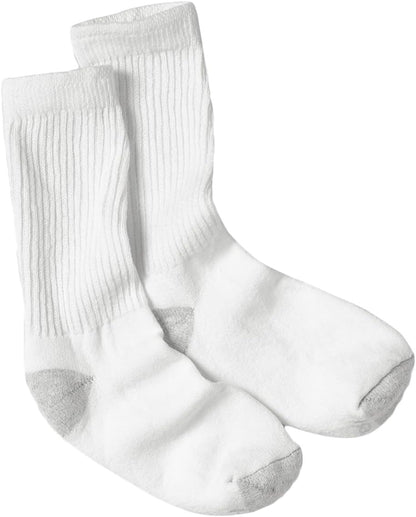 Hanes Women's Crew Socks, Cushioned Socks for Women, Moisture-Wicking, 10-Pack
