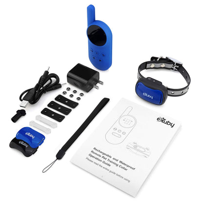Vibrating Dog Collar - NO Shock - Small Dog Training Collar with Remote - Fits Small Dogs Under 15 pounds (Between 5-15 lbs) - Vibration & Sound Only - 1,000 FT Range - Long Lasting Battery Life