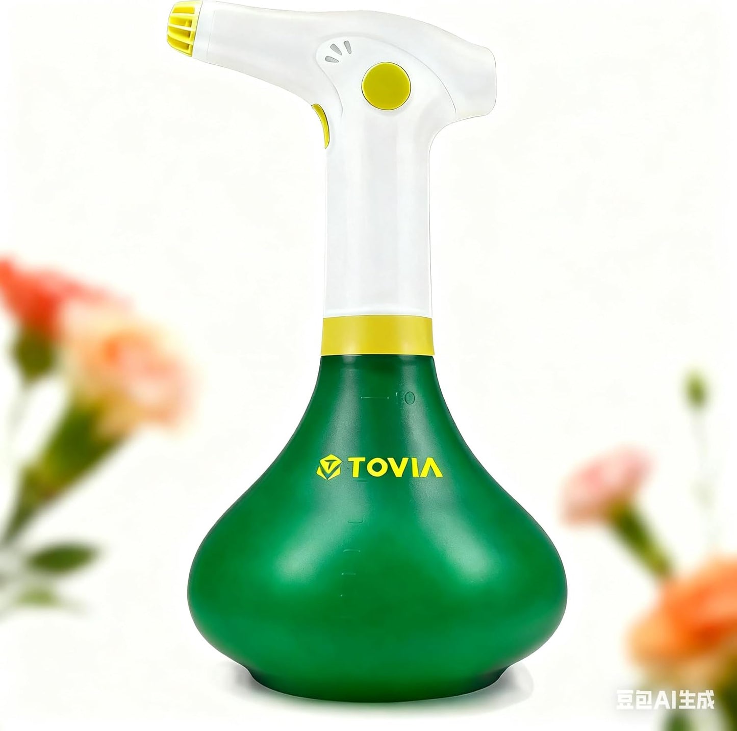 1 T TOVIA: Garden Sprayer Liter USB-C Battery Spray Bottle Powered Electric, Rechargeable, Portable Garden Plant Mister
