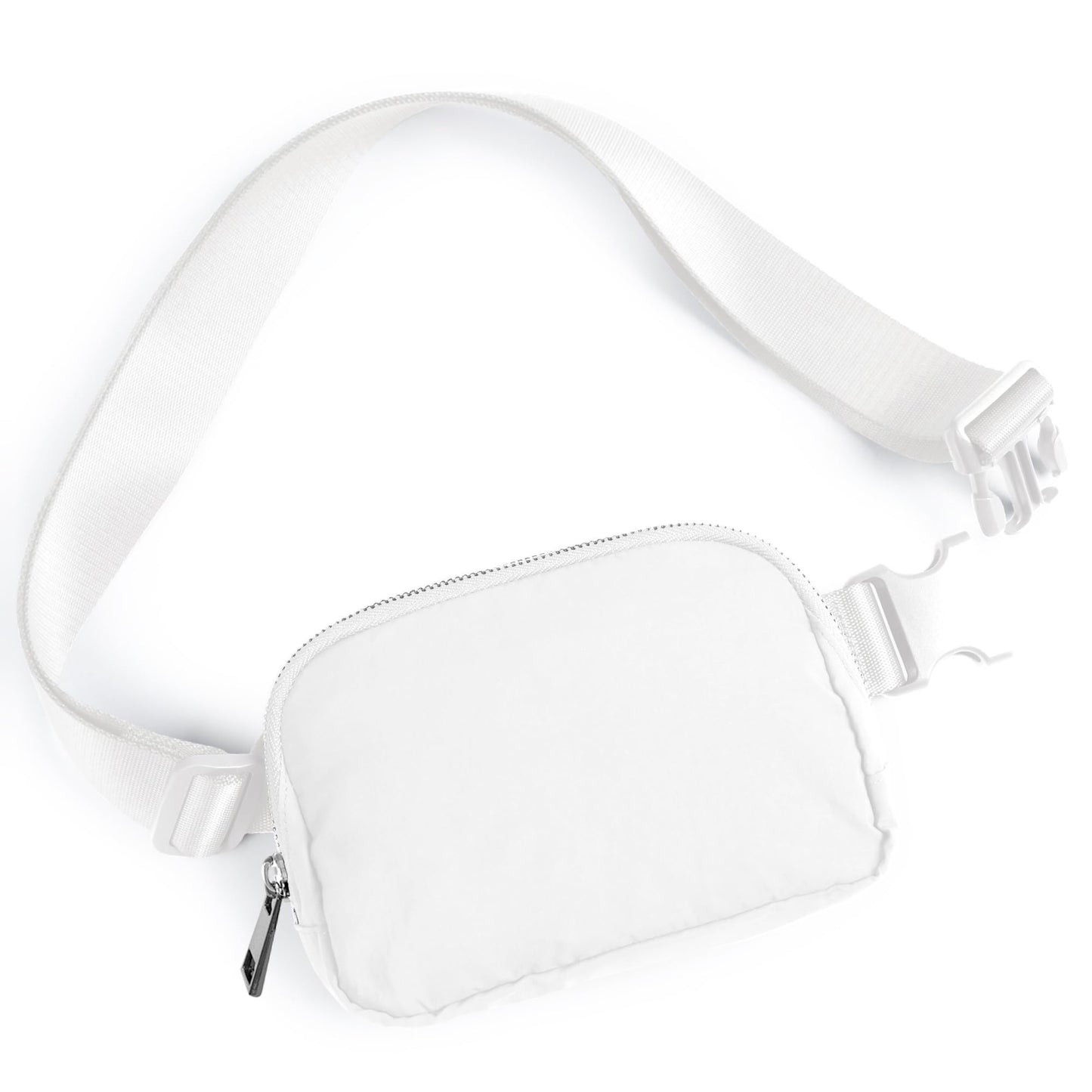 ODODOS Unisex Mini Belt Bag with Adjustable Strap Small Fanny Pack for Workout Running Traveling Hiking, Black