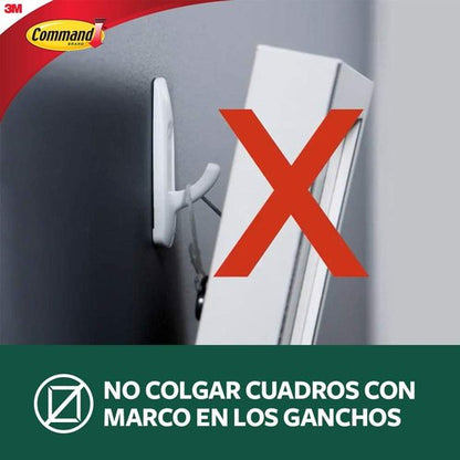 Command Outdoor Window Hooks - Durable Hold for 2 lbs | Medium Size (17091CLR-AWES)