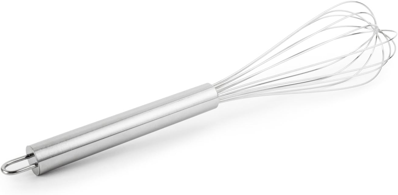 Fox Run 5830 Set of 3 Stainless Steel Wire Balloon Whisks, 8", 10" and 12-Inch