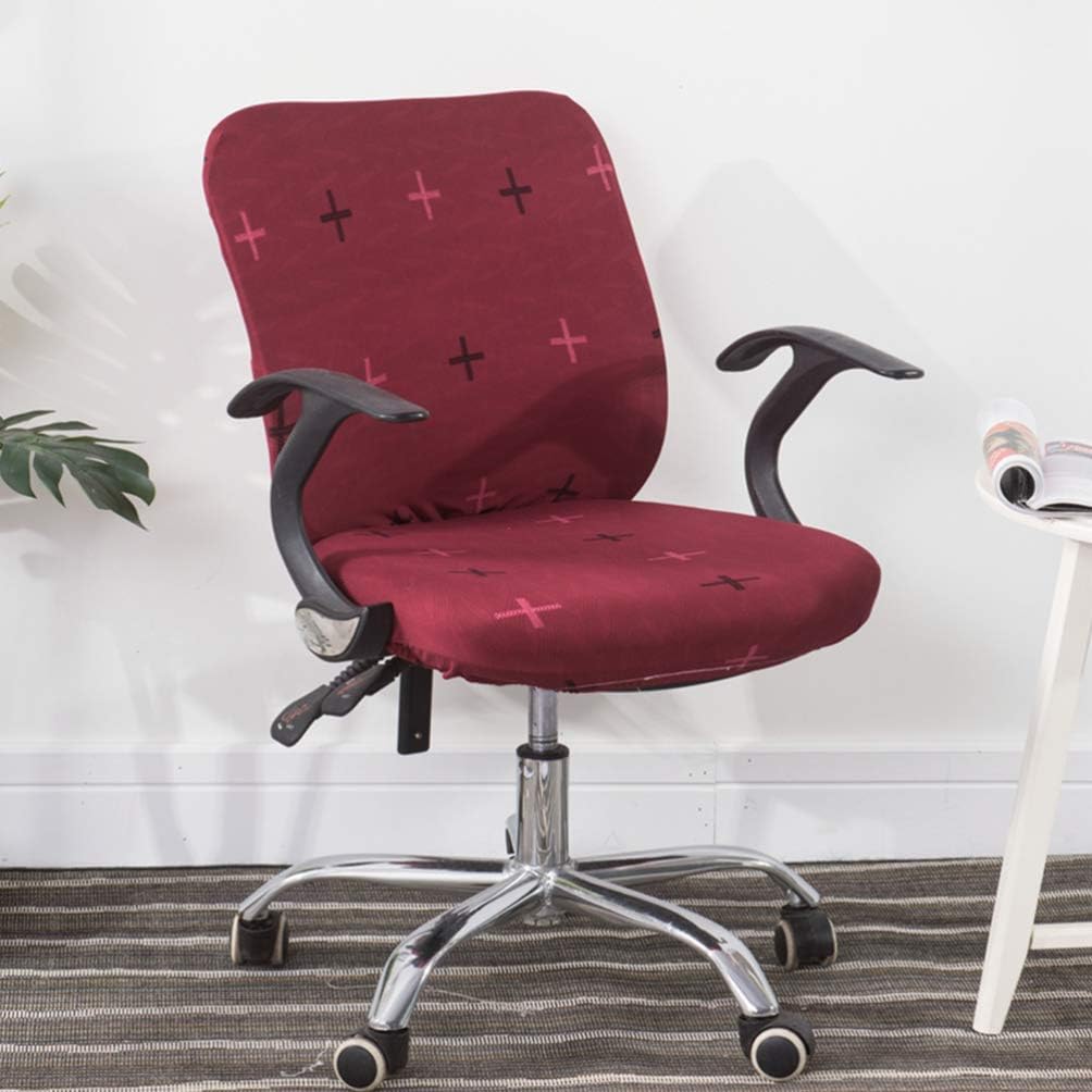 BESPORTBLE Computer Chair Seat Covers, Desk Task Chair Covers for Office Home Rotating Chair