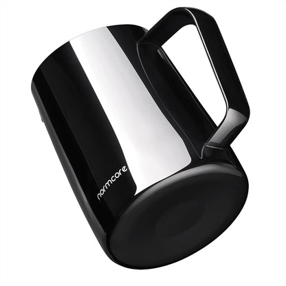 Normcore Milk Pitcher with Round Spout, Espresso Steaming Pitcher, Milk Frothing Jug, Cappuccino Latte Art Barista Cup,