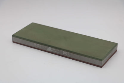 Double-Sided Resin Diamond Sharpening Stone 8 Inch Whetstone Knife Sharpener 8" x 3", for Sharpening High Speed Steel, Special Steel, for Both Household and Professional Use (2500/5000 Grit)