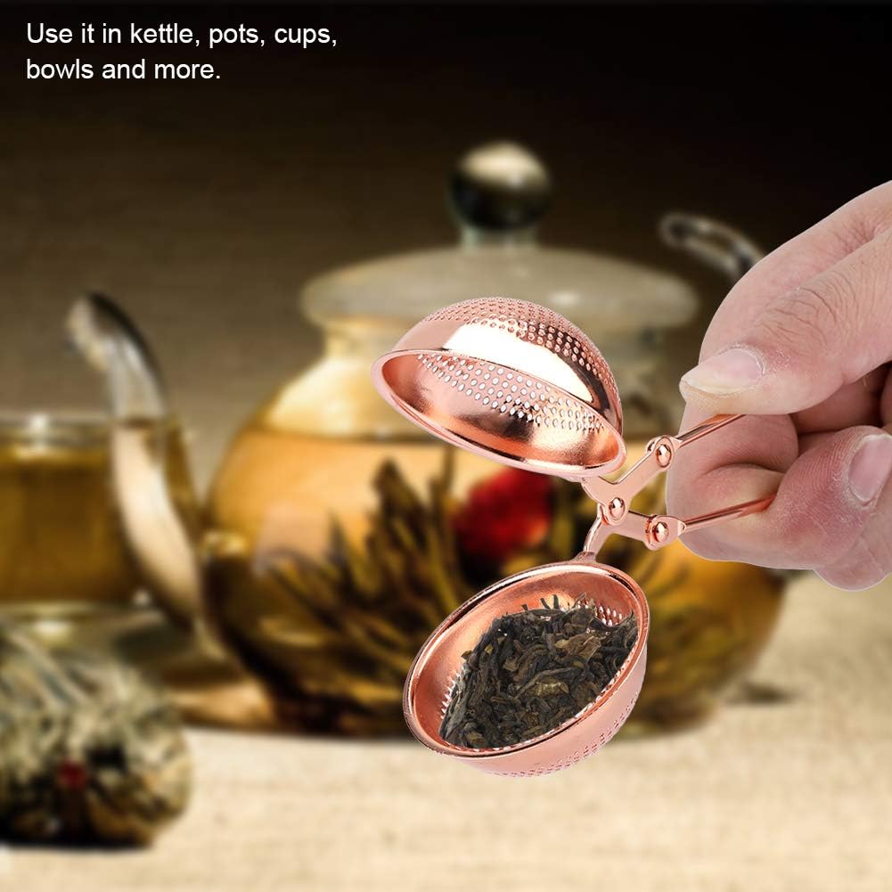 Fdit Loose Leaf Tea Infuser - Food Grade 304 Stainless Steel Bucket Infuser for Brewing & Steeping Tea