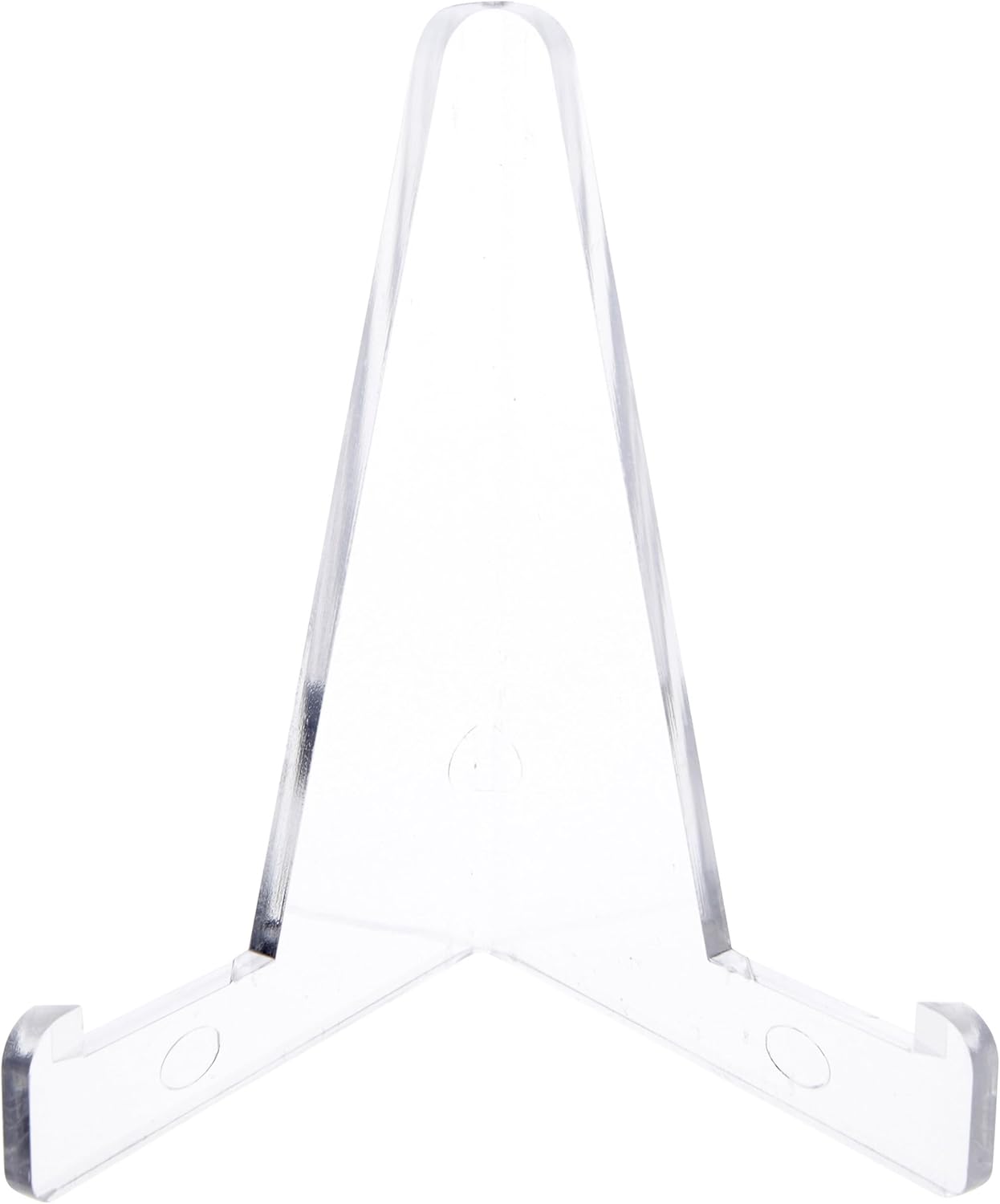 Plymor Clear Acrylic Display Easel, 3 Pack, 3.375" H x 3.125" W x 1.875" D