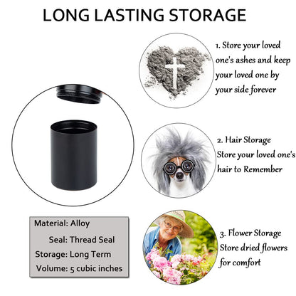 IFOLAINA Small Urn Tree of Life Mini Urns Crystal Ashes Cremation Keepsake Holder for Ashes Adult Male Human Pet Dog Remember Your Love One Lost
