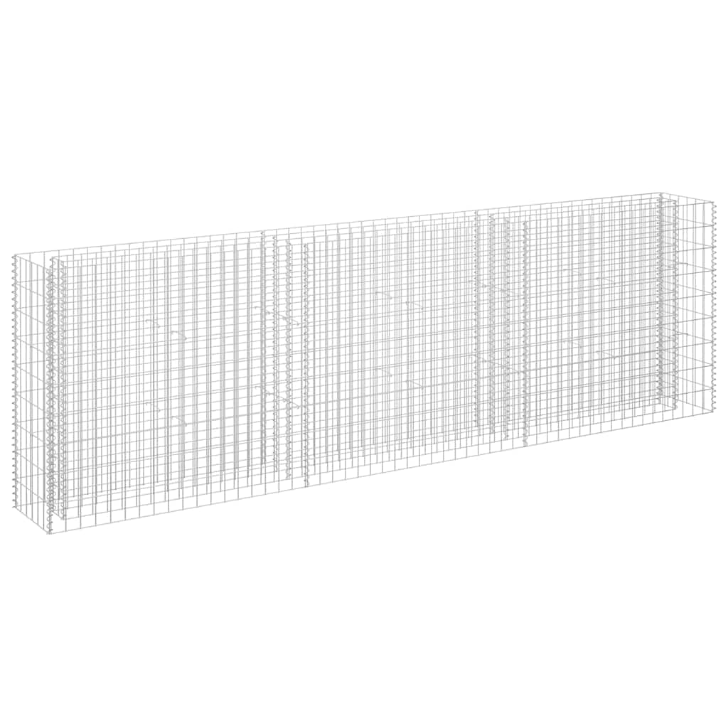 Mhdvray Large Galvanized Steel Raised Garden Bed 106.3 x 106.3 x 35.4 in, Modern Industrial Planter Box for Outdoor Vegetables & Flowers, Square Metal Box for Patio, Balcony, Yard